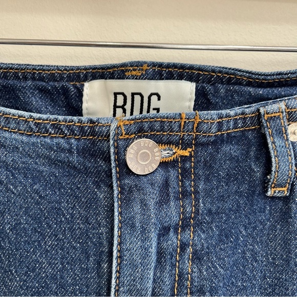 BDG straight leg/bootcut jeans medium wash Y2K inspired woman’s size 31 - Picture 6 of 12